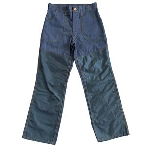 Vtg 80s Outdoor Adventures Hunting Pants Sz 34X30 Water Repellent Brush Guard